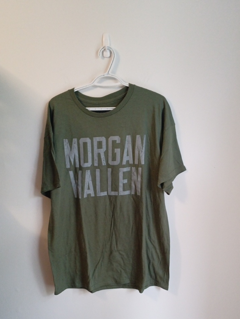 Morgan Wallen Dead Stock Olive Green Graphic Tee XL Country Music Festival